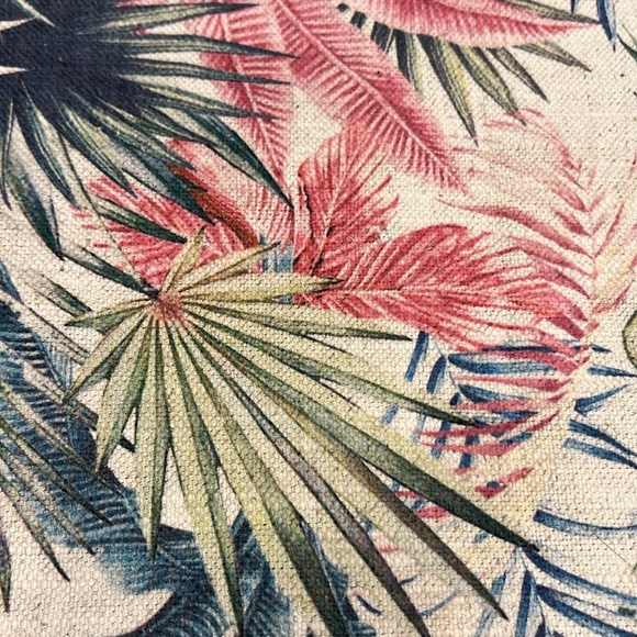 Marine Layer | Large Pouch for Travel, Tablet, Small Laptop | Tropical Print - Picture 7 of 10